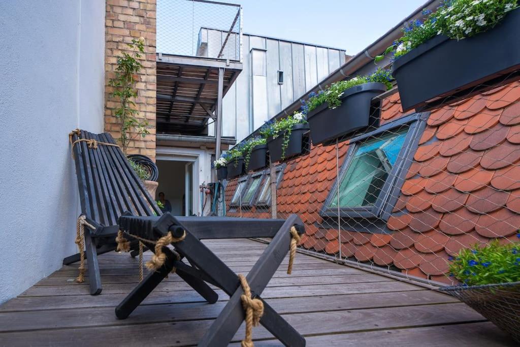 Le Carre D Or Appartement Terrasse Vue Cathedrale Strasbourg Bagian luar foto